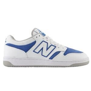 NEW New Balance 480 Court Sneakers White Blue Retro Sporty Gym Shoes Classic